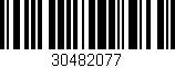 Código de barras (EAN, GTIN, SKU, ISBN): '30482077'