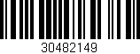 Código de barras (EAN, GTIN, SKU, ISBN): '30482149'