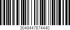 Código de barras (EAN, GTIN, SKU, ISBN): '3049447674440'