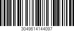 Código de barras (EAN, GTIN, SKU, ISBN): '3049614144097'