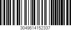 Código de barras (EAN, GTIN, SKU, ISBN): '3049614152337'