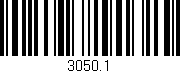 Código de barras (EAN, GTIN, SKU, ISBN): '3050.1'