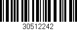 Código de barras (EAN, GTIN, SKU, ISBN): '30512242'
