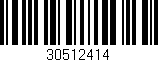 Código de barras (EAN, GTIN, SKU, ISBN): '30512414'