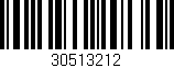 Código de barras (EAN, GTIN, SKU, ISBN): '30513212'