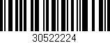 Código de barras (EAN, GTIN, SKU, ISBN): '30522224'