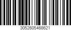 Código de barras (EAN, GTIN, SKU, ISBN): '3052605468621'