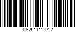 Código de barras (EAN, GTIN, SKU, ISBN): '3052911113727'