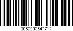 Código de barras (EAN, GTIN, SKU, ISBN): '3052993547717'