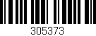 Código de barras (EAN, GTIN, SKU, ISBN): '305373'