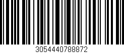 Código de barras (EAN, GTIN, SKU, ISBN): '3054440788872'