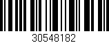 Código de barras (EAN, GTIN, SKU, ISBN): '30548182'