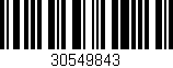 Código de barras (EAN, GTIN, SKU, ISBN): '30549843'