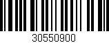 Código de barras (EAN, GTIN, SKU, ISBN): '30550900'