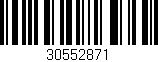 Código de barras (EAN, GTIN, SKU, ISBN): '30552871'