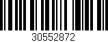 Código de barras (EAN, GTIN, SKU, ISBN): '30552872'