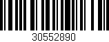 Código de barras (EAN, GTIN, SKU, ISBN): '30552890'