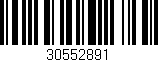 Código de barras (EAN, GTIN, SKU, ISBN): '30552891'