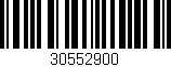Código de barras (EAN, GTIN, SKU, ISBN): '30552900'