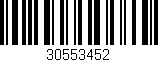 Código de barras (EAN, GTIN, SKU, ISBN): '30553452'