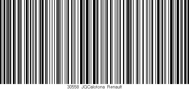 Código de barras (EAN, GTIN, SKU, ISBN): '30558_JGCalotona_Renault'