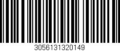 Código de barras (EAN, GTIN, SKU, ISBN): '3056131320149'