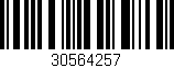 Código de barras (EAN, GTIN, SKU, ISBN): '30564257'
