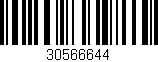 Código de barras (EAN, GTIN, SKU, ISBN): '30566644'