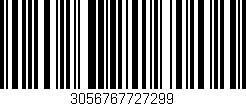 Código de barras (EAN, GTIN, SKU, ISBN): '3056767727299'