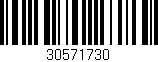 Código de barras (EAN, GTIN, SKU, ISBN): '30571730'