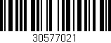 Código de barras (EAN, GTIN, SKU, ISBN): '30577021'