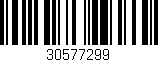 Código de barras (EAN, GTIN, SKU, ISBN): '30577299'