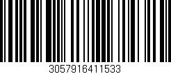 Código de barras (EAN, GTIN, SKU, ISBN): '3057916411533'