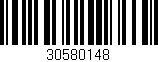 Código de barras (EAN, GTIN, SKU, ISBN): '30580148'