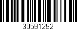 Código de barras (EAN, GTIN, SKU, ISBN): '30591292'