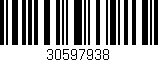 Código de barras (EAN, GTIN, SKU, ISBN): '30597938'