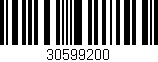 Código de barras (EAN, GTIN, SKU, ISBN): '30599200'