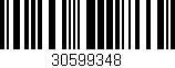 Código de barras (EAN, GTIN, SKU, ISBN): '30599348'