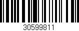 Código de barras (EAN, GTIN, SKU, ISBN): '30599811'