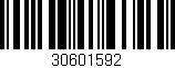 Código de barras (EAN, GTIN, SKU, ISBN): '30601592'