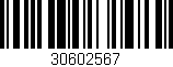Código de barras (EAN, GTIN, SKU, ISBN): '30602567'