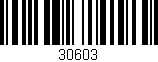 Código de barras (EAN, GTIN, SKU, ISBN): '30603'