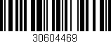Código de barras (EAN, GTIN, SKU, ISBN): '30604469'