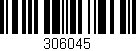 Código de barras (EAN, GTIN, SKU, ISBN): '306045'