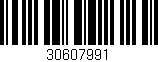 Código de barras (EAN, GTIN, SKU, ISBN): '30607991'