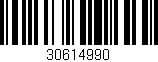 Código de barras (EAN, GTIN, SKU, ISBN): '30614990'