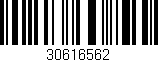 Código de barras (EAN, GTIN, SKU, ISBN): '30616562'