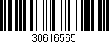 Código de barras (EAN, GTIN, SKU, ISBN): '30616565'