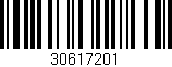 Código de barras (EAN, GTIN, SKU, ISBN): '30617201'