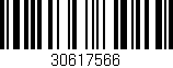 Código de barras (EAN, GTIN, SKU, ISBN): '30617566'